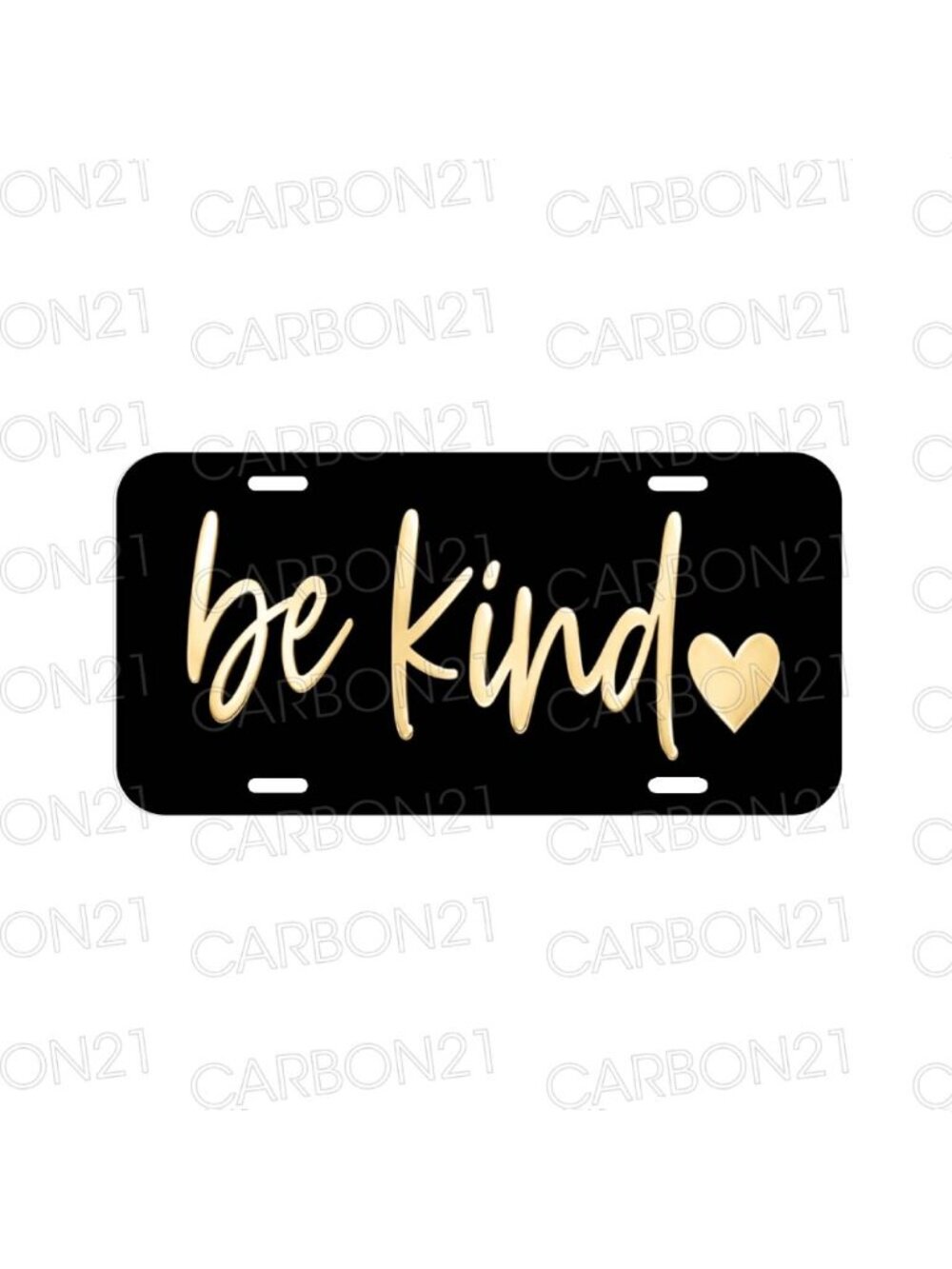 Be Kind Love Family Friends Heart Aluminum License Plate CAR SUV Truck NEW